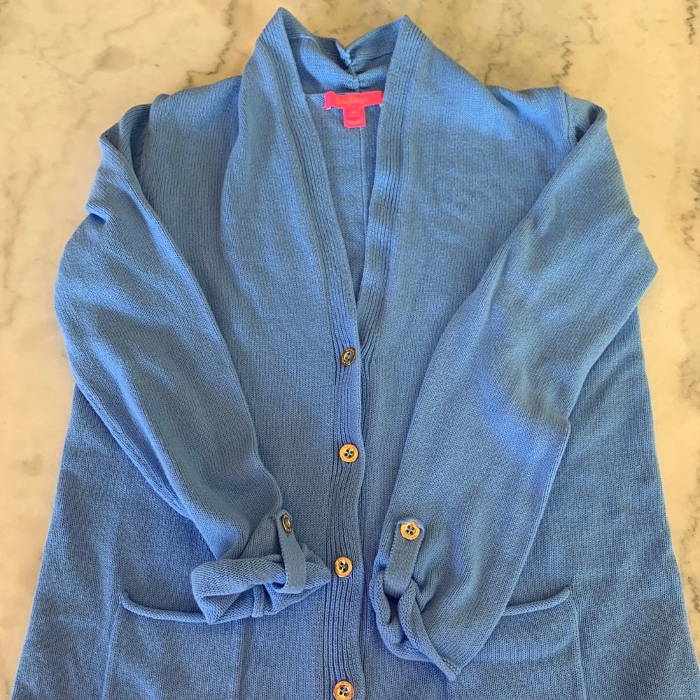 Lilly Pulitzer Spring Cardigan sweater